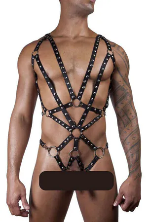 Erkak Rubber Body Harness - APFTM183