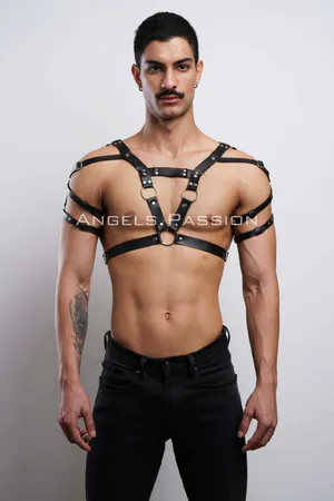 Warrior Viking Men's Harness, Men's PartyWear, Viking Cosplay - APFTM6