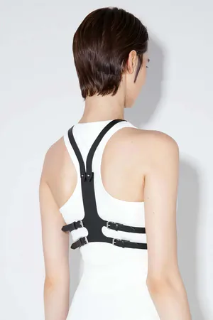 Sexy Leather Chest Harness - APFT1374