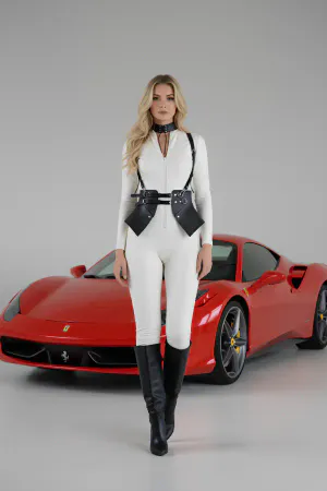 Wide Women's Belt, Stylish Wide Dress Belt - APFT622