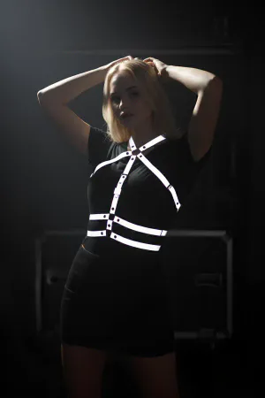 Glow in the Dark Stylish Chest Harness, Harness Patywear - APFT218