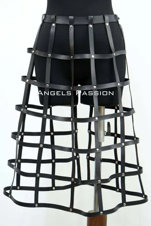 Leather Skirt, Cosplay Skirt - APFT1396