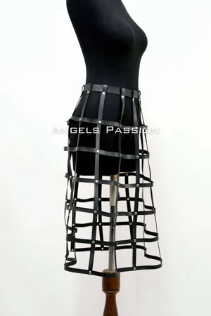 Leather Skirt, Cosplay Skirt - APFT1396