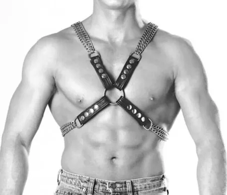 Chained Chest Harness for Men - APFTM219