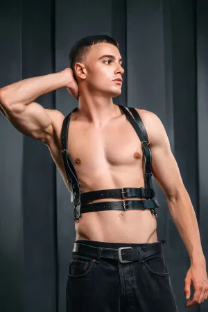 Men's Leather Harness - APFTM225