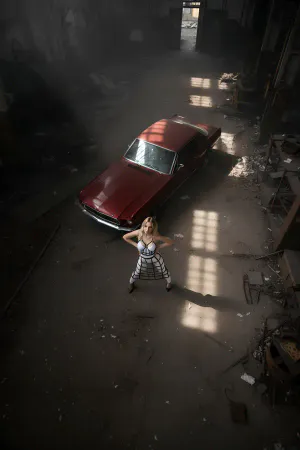 Black Skirt Cage Detailed Skirt Midi Length Leather Skirt - APFT1013