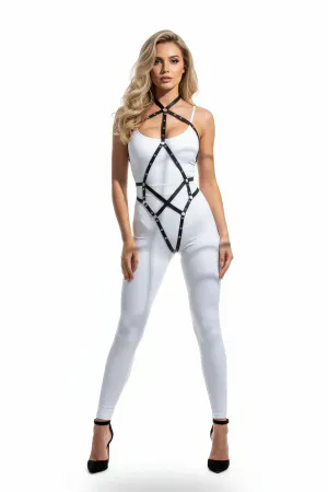Leather Body Harness – Adjustable Strappy Fashion Accessory