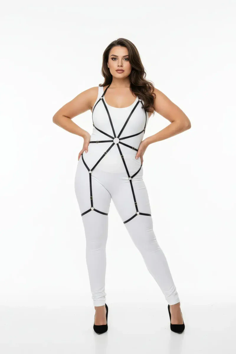 Plus Size Adjustable Body Harness Fashion Accessory