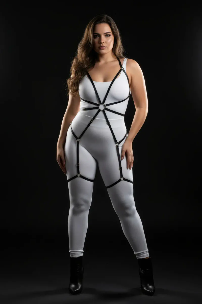 Plus Size Adjustable Body Harness Fashion Accessory