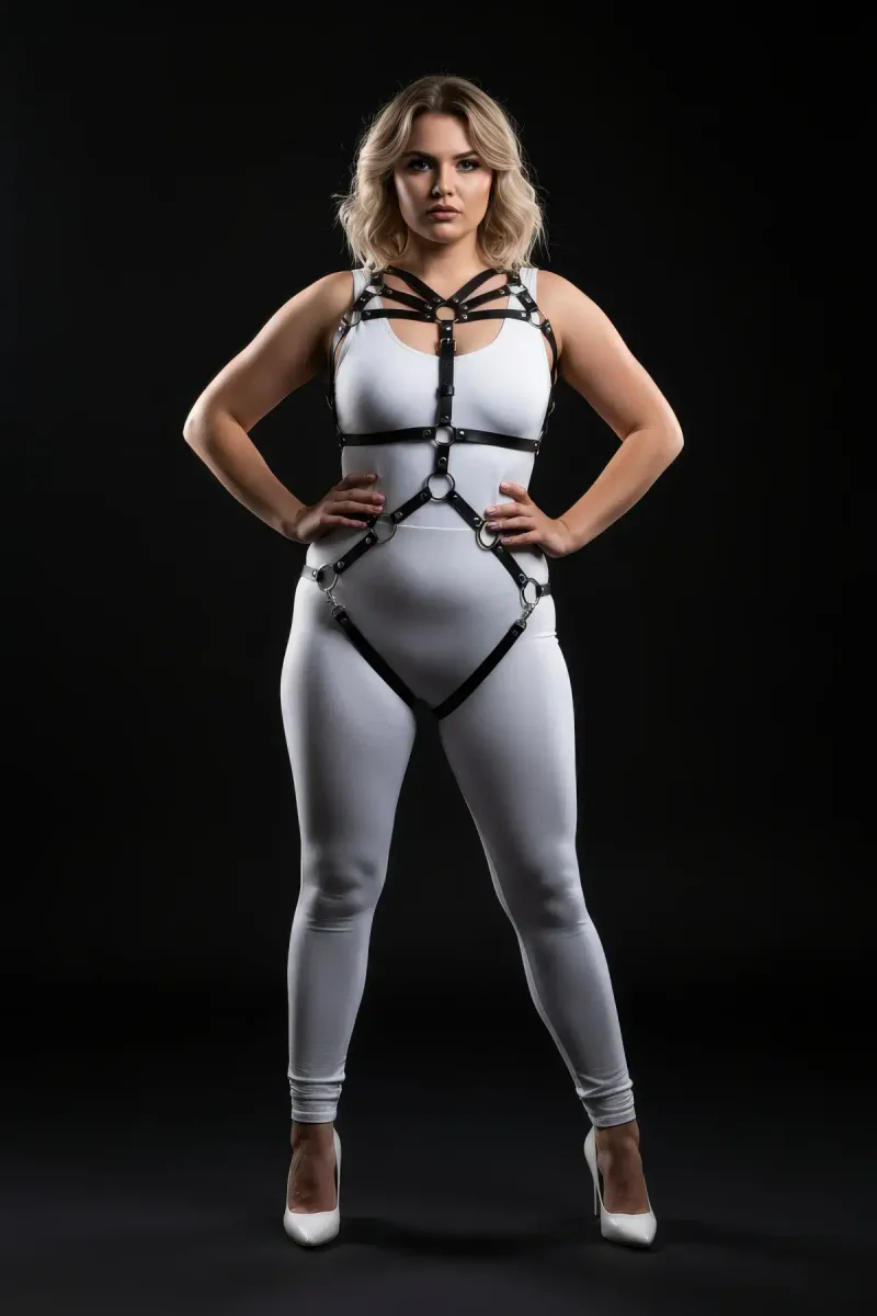 Women's Full Body Harness - Adjustable Plus Size Straps